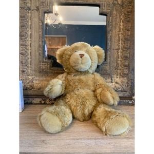 Build-a-Bear Workshop velvety fluffy‎ teddy bear brown